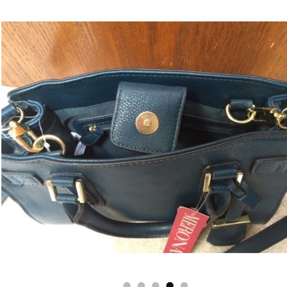 🎉HP🎉NWT Merona teal crossbody bag - Picture 4 of 6